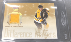 2005-06 Fleer Ultra Difference Makers Jersey Patrice Bergeron #DMJ-PB Bruins